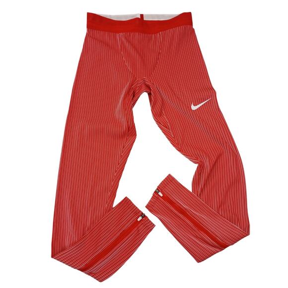 Nike Men's Pro Elite Full Length Running Tights Size M Made in USA AO8491-000 - Picture 1 of 6